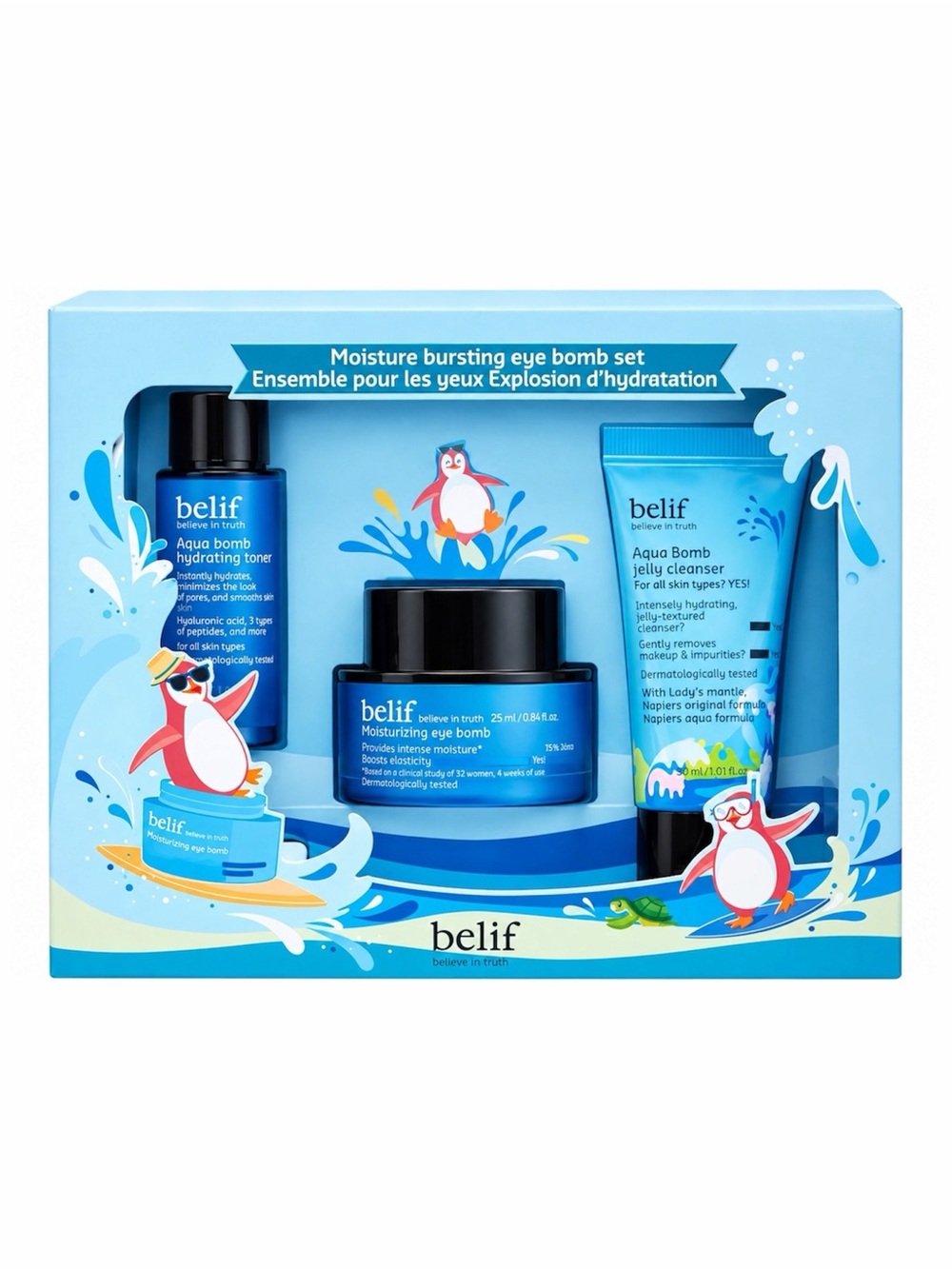 BELIF MOISTURE BURSTING EYE BOMB SET - BNIB